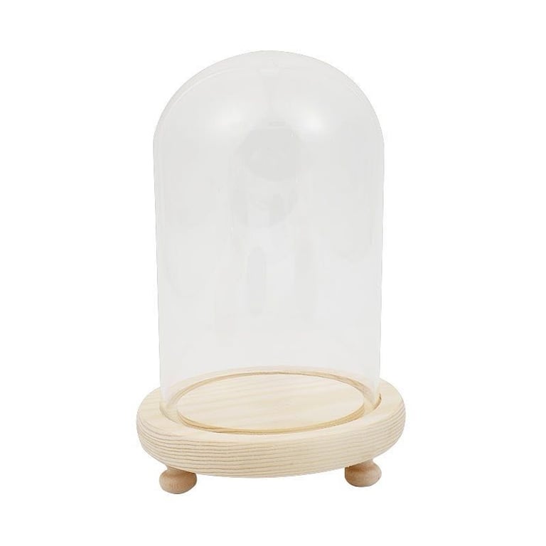 Mái vòm kính có đèn led size 15*22