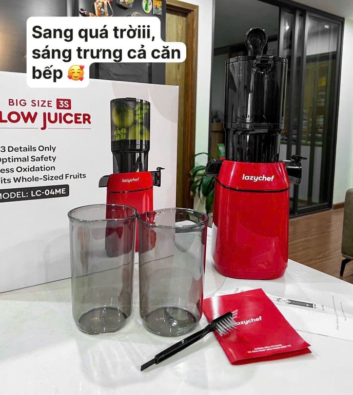 Máy ép cổ to Lazychef LC04ME Premium
