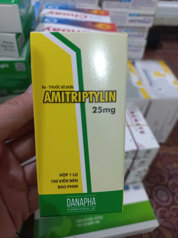 Amitriptylin 25 đà nẵng c/100v