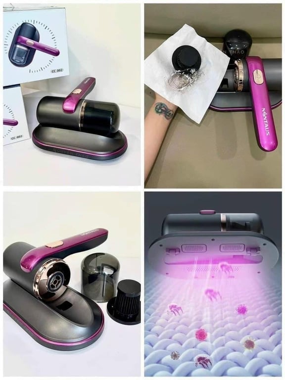 HÚT BỤI CHĂN GA GỐI ĐỆM GIƯỜNG NONTAUS