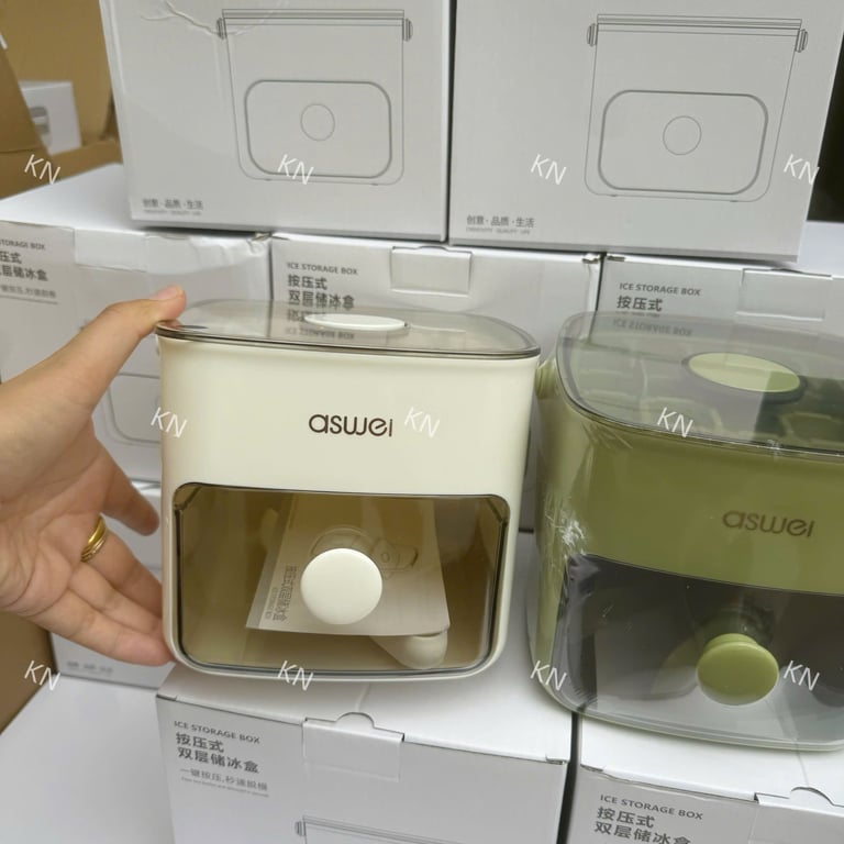 KHAY LÀM ĐÁ THÔNG MINH – ẤN NHẸ LÀ ĐÁ RƠI!