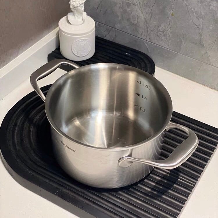 CKM328: Nồi sữa hai quai Chockmen 18cm