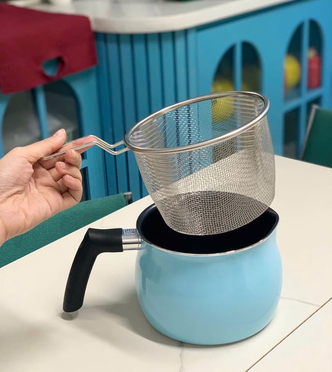 NỒI CHIÊN NGẬP DẦU 15cm KAILER -008 siêu
