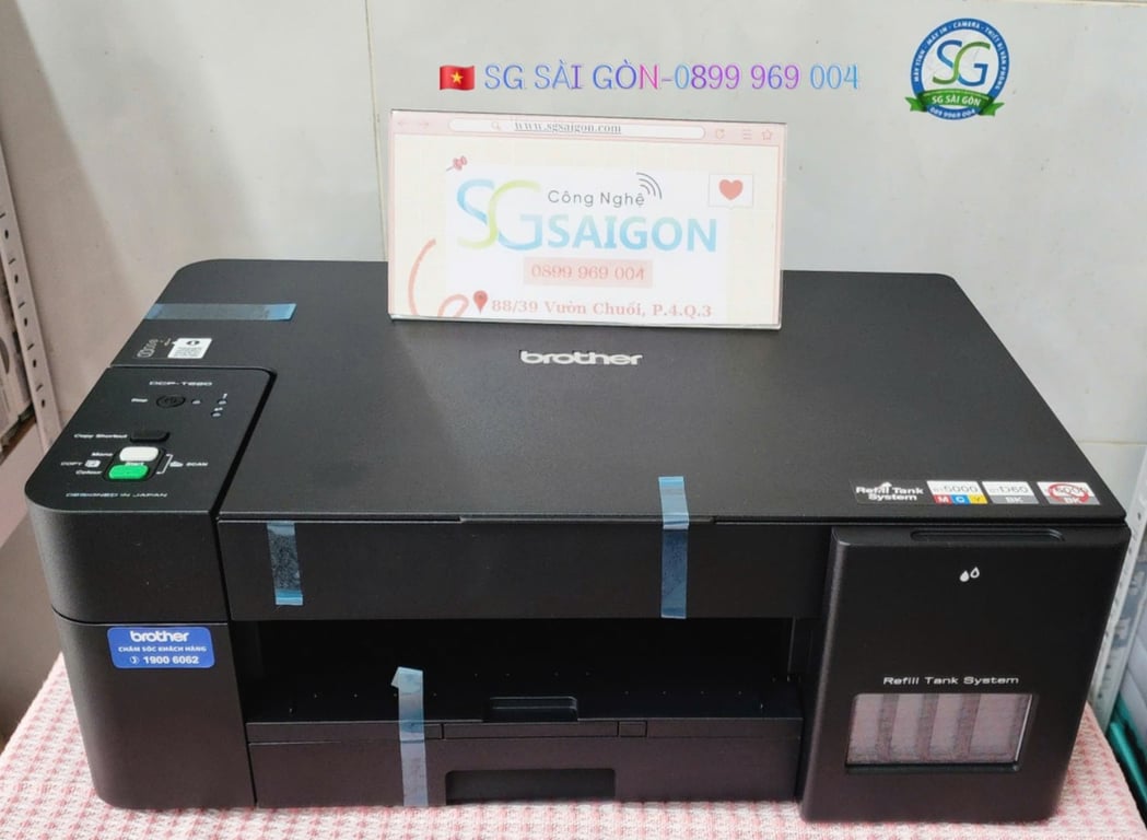 Máy In Phun Đơn Năng Brother DCP T220 - Chính Hãng