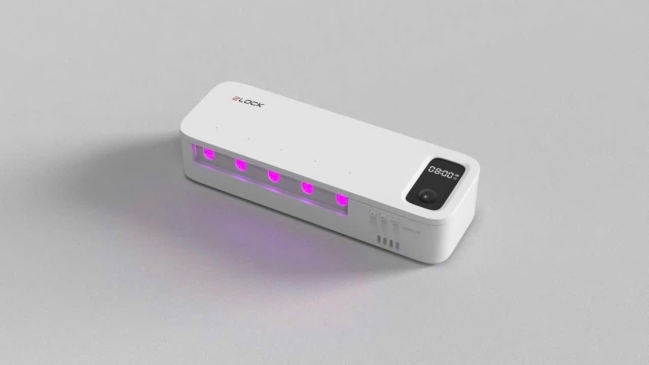 máy tiệt trùng bàn chải 2LOCK