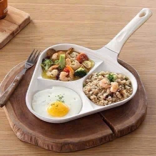 Chảo chiên trứng 3 ngăn 2LOCK