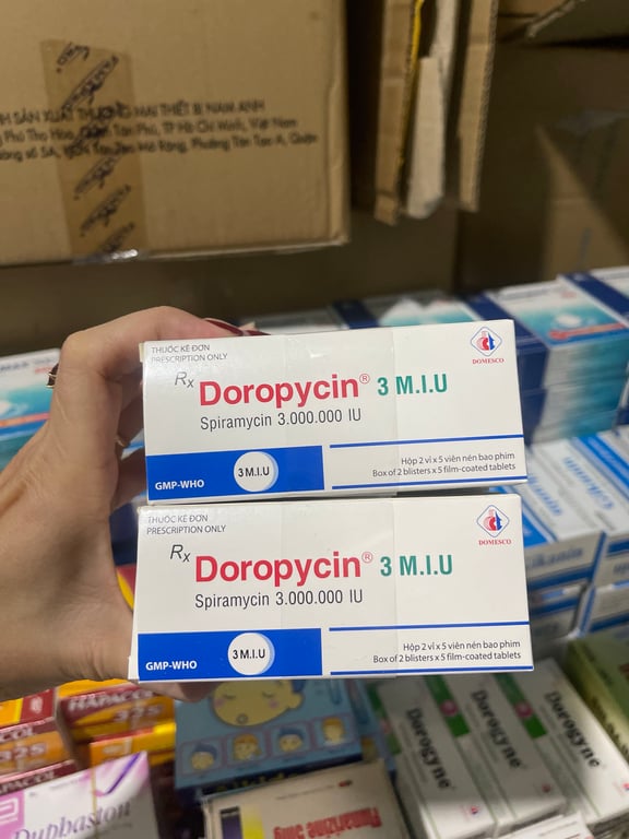 Spiramycin 3triu dmc h/10v doropycin