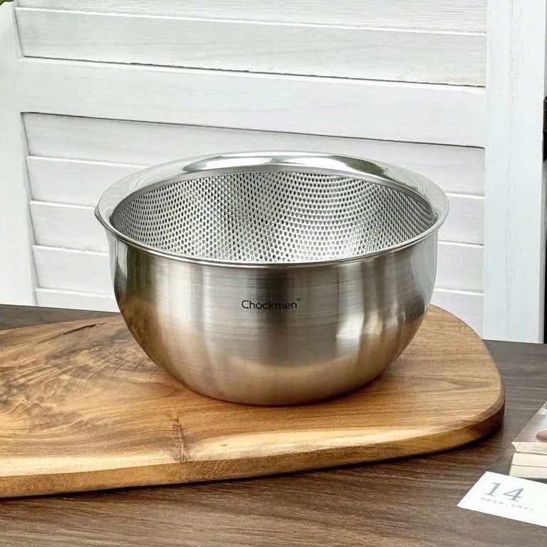 BỘ TÔ RỔ CHOCKMEN INOX 18/10 SIZE 19/22/25/28cm