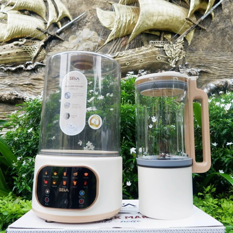 MÁY LÀM SỮA HẠT GIẢM TIẾNG ỒN SEKA E500