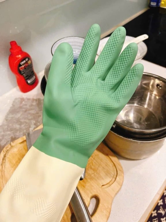 GĂNG TAY CAO SU TỰ NHIÊN RINNIG IKEA