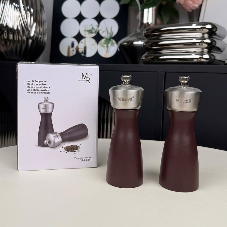 Hũ gia vị SALT & PEPPER SET của Mr.Rudoft
