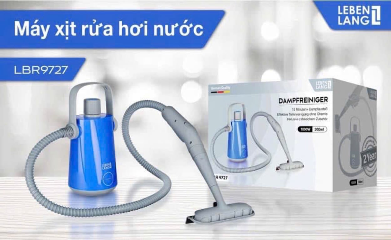 Máy vệ sinh hơi nước LBR9727