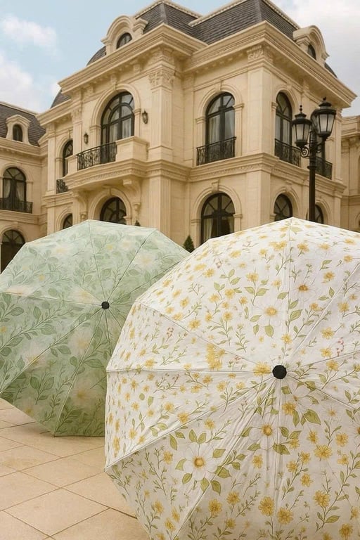 Chiếc ô quốc dân Tewa Japan 24 nan