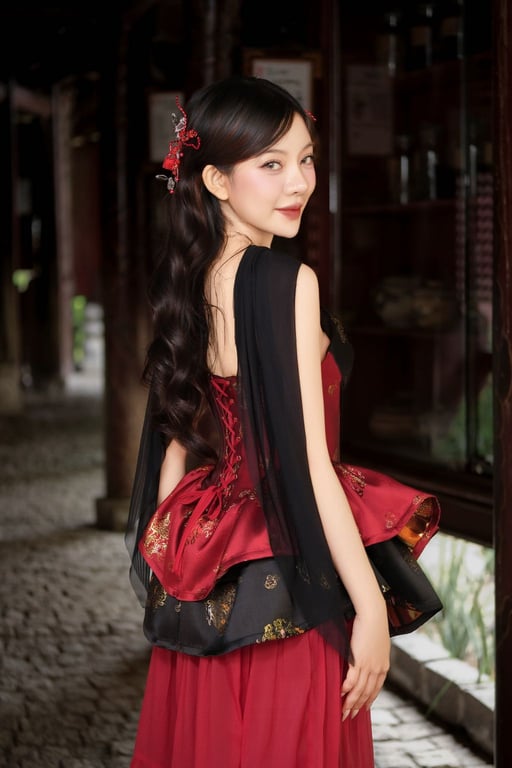 Flexy - Set Yếm Đan Huyền S/M/L/XL