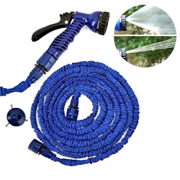 Vòi rửa xe Magic Hose 3m giãn nở 5m khi mở van nước