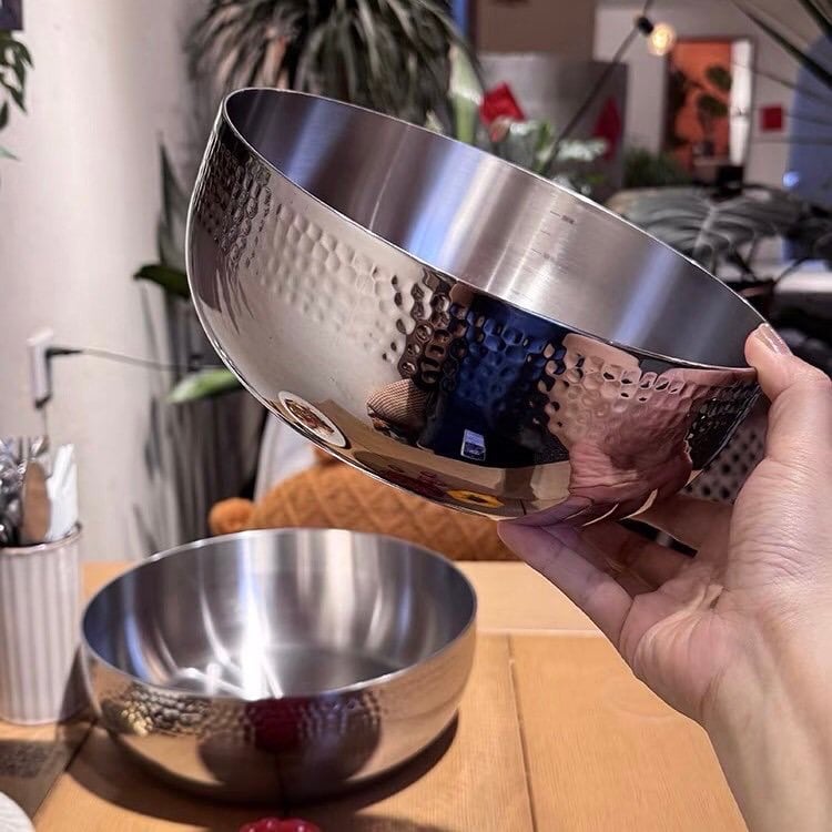 Tô inox đại chạm khắc 24cm/28cm