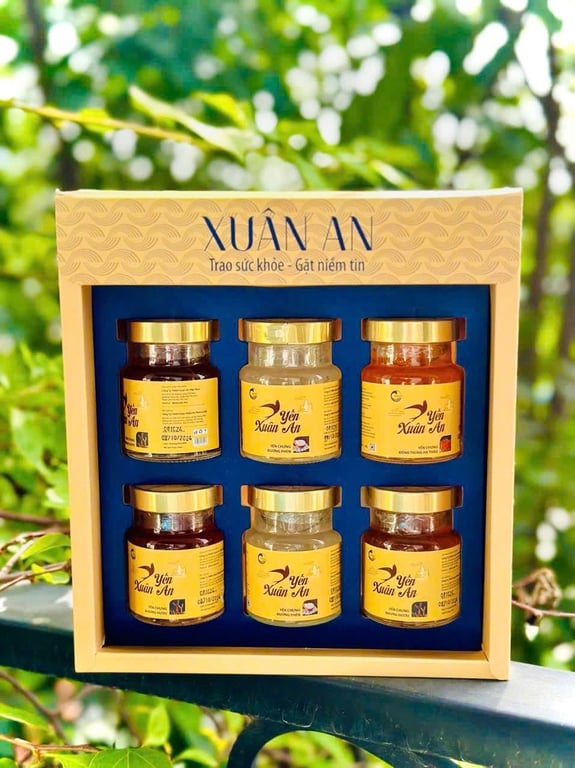 SET 6 HỘP YẾN TAM VỊ XUÂN AN