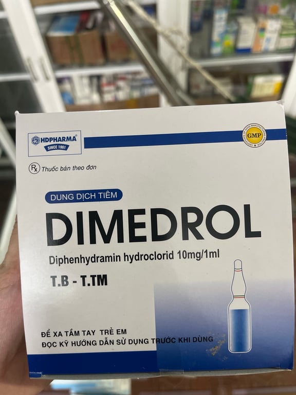 Dimedrol 10ml/ml Hải dương hộp 100 ống