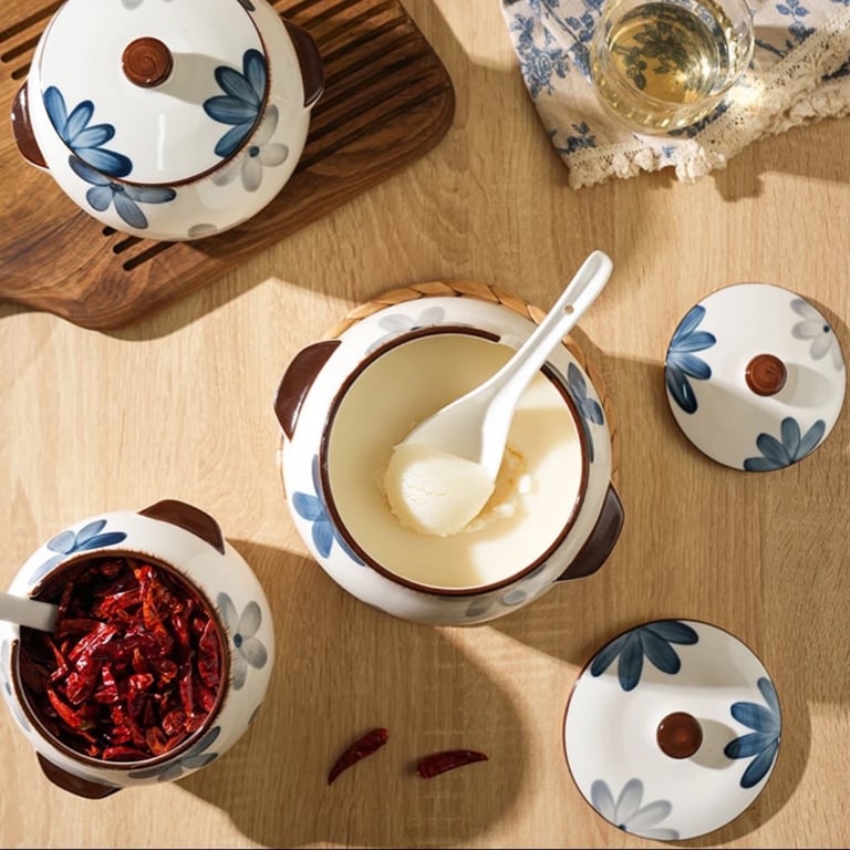 Liễn đựng mỡ 1 Lít