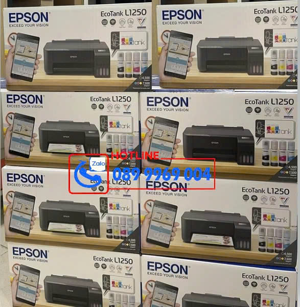 Máy In Phun Màu Đơn Năng Epson L1250 (A4/A5/ USB/ WIFI)