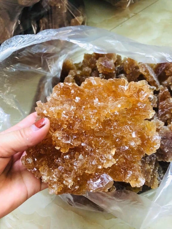 ĐƯỜNG PHÈN MẬT MÍA thủ công