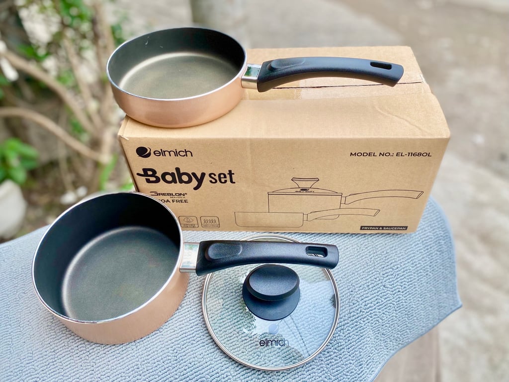 BỘ NỒI CHỐNG DÍNH ELMICH BABY EL-1167 16cm