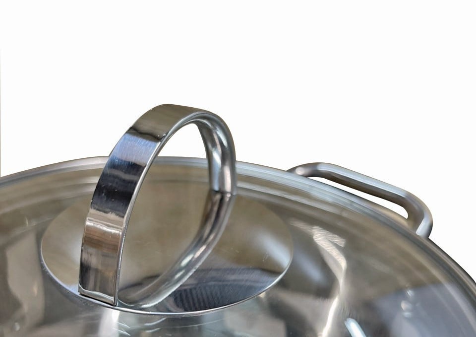 Bộ Nồi INOX 304 PRATO Luxury 1168 đáy từ 5 lớp