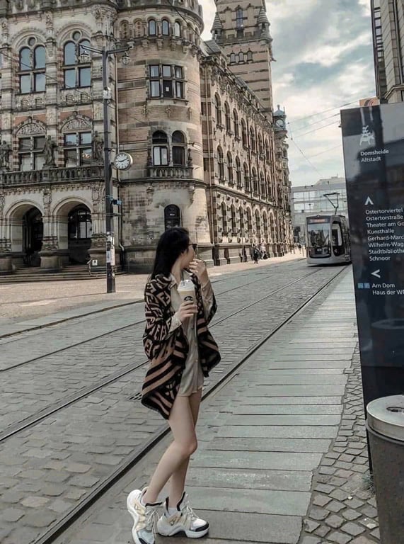 khăn F.endi hàng remake chất dạ pha cashmere