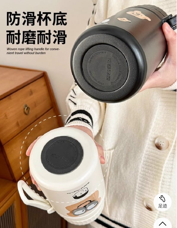 BÌNH GIỮ NHIỆT nắp vặn dung tích 1000ML