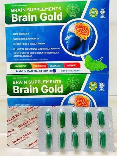 Brain gold h/30v bổ não