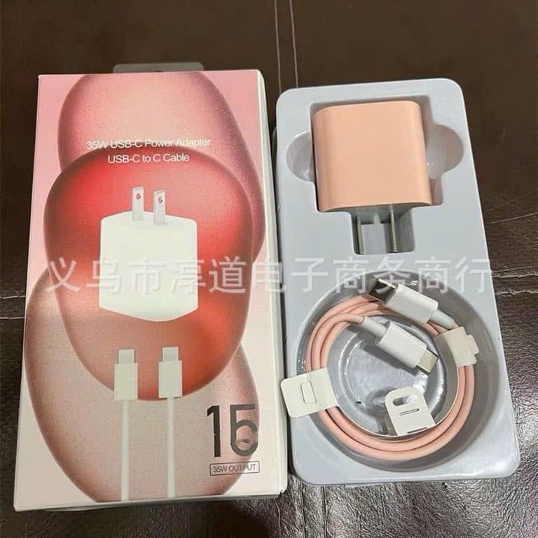 BỘ SẠC NHANH 35W CHO IPHONE 15