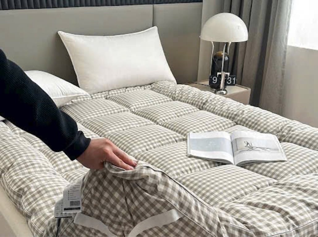 Đệm Topper Logan & Mason - Thương Hiệu cao cấp Bắc Âu