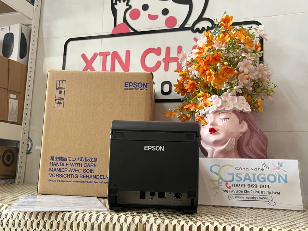 Máy in hóa đơn Epson TM-T82 III ( Cổng USB + LAN )