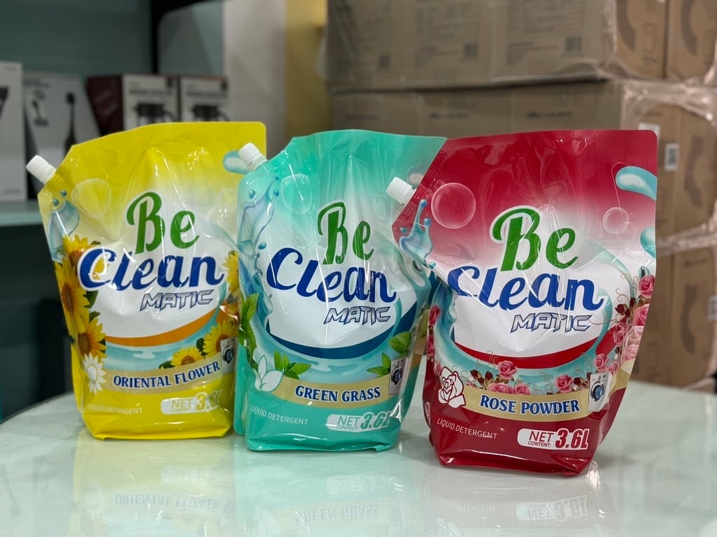 NƯỚC GIẶT #BECLEAN dung tích 3.6Lit
