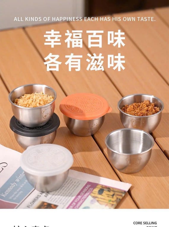 SET 6 HŨ INOXX BEAR DỄ THƯƠNG