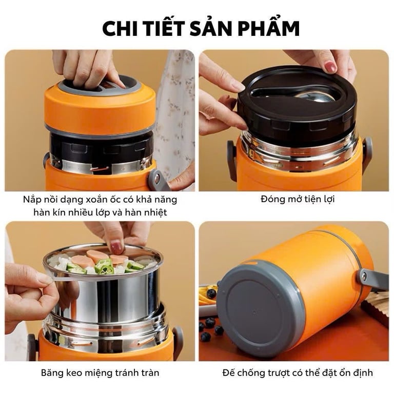 VITA – Hộp cơm cắm điện giữ nhiệt