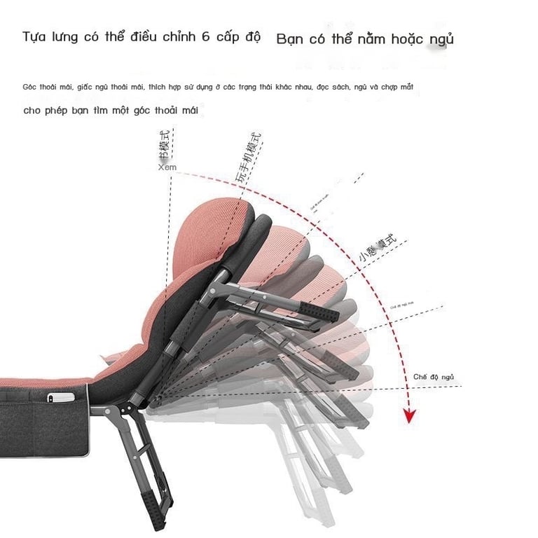 Giường Ngủ Văn Phòng Gấp Gọn