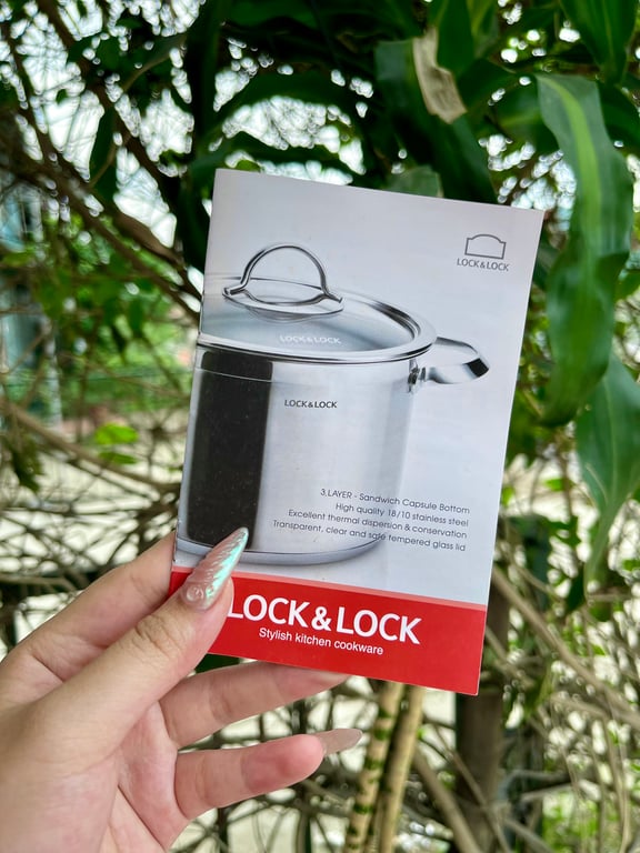 CHẢO XÀO SÂU LÒNG INOX COOKPLUS LOCK&LOCK 30CM KÈM VUNG