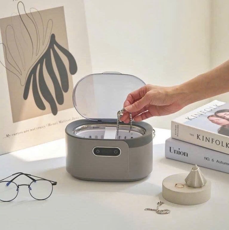 Máy làm sạch trang sức siêu âm 2Lock Korea thế hệ mới 2025.