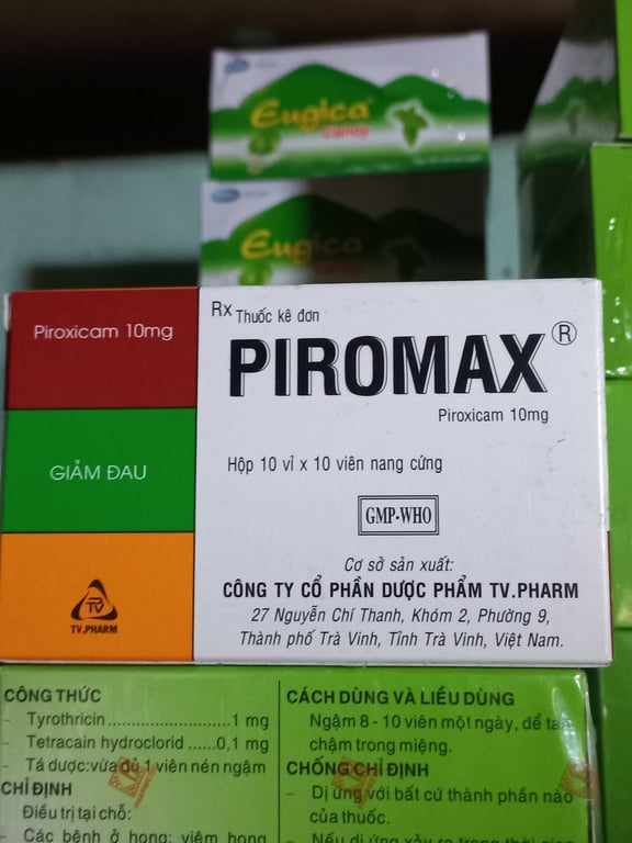 Piromax 10 mg trà vinh h/100v