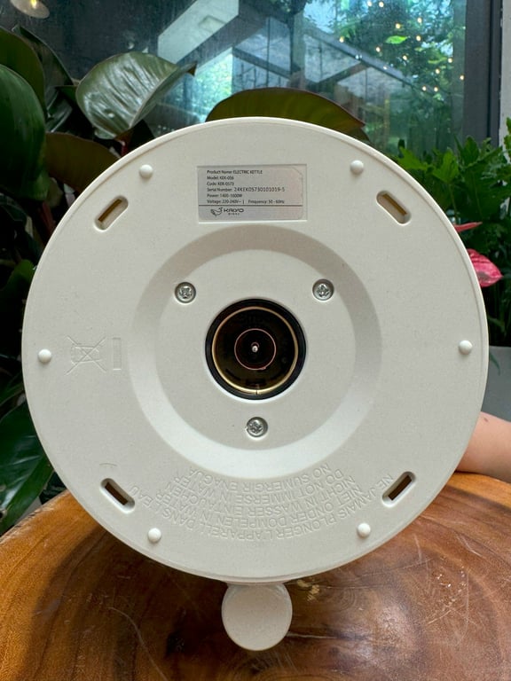 Ấm siêu tốc 2 lớp Cool touch Kaiyo 1.5L