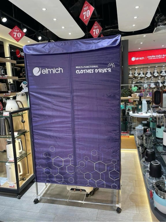 TỦ SẤY QUẦN ÁO ELMICH CDE-8642