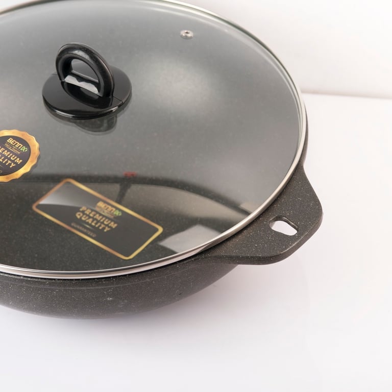 🌈🌈🌈CHẢO ĐÚC SÂU LÒNG - CHẢO LẨU quốc dân CHỐNG DÍNH ĐUN TỪ 32CM