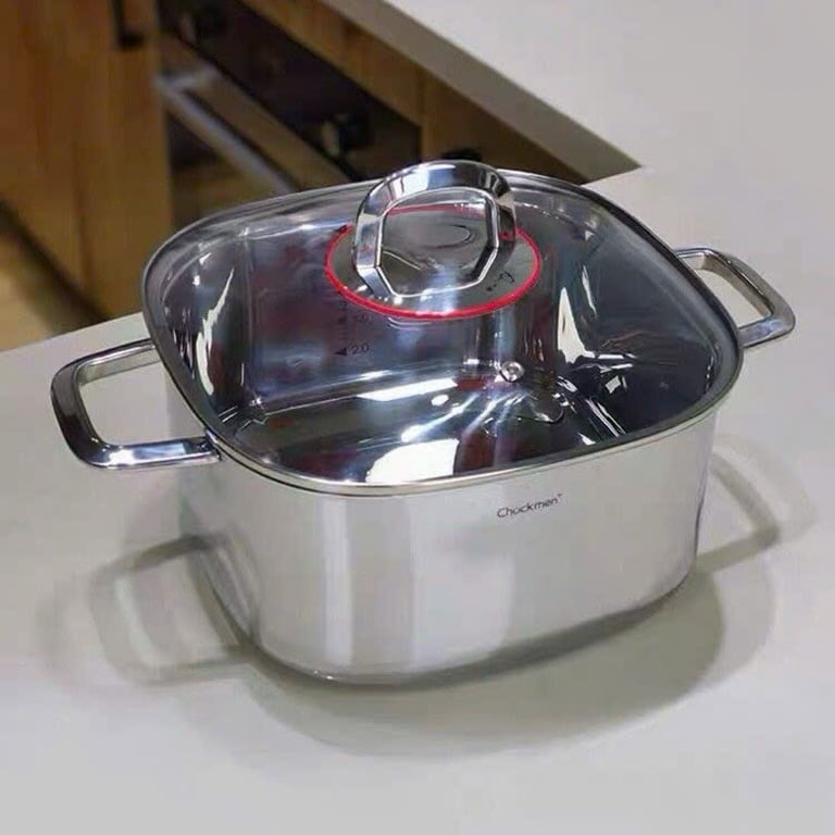 Nồi quai vuông Chockmen size 24cm thành cao 14cm CKM157