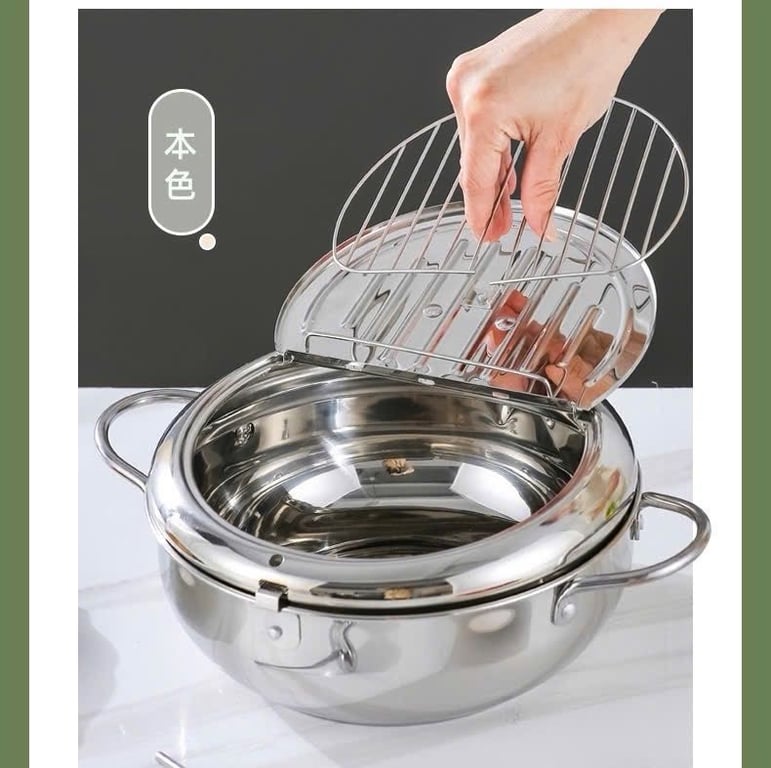 Nồi chiên ngập dầu Fryer Pot 2.2 lít và 3.4lít