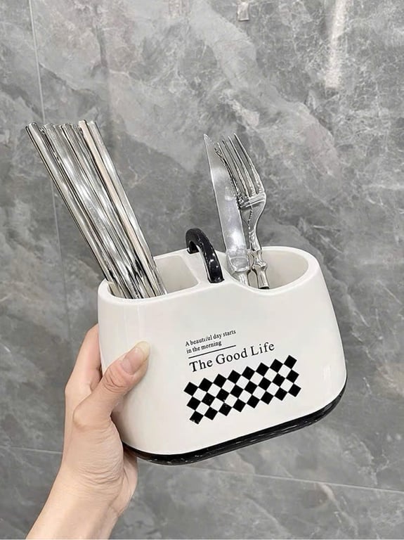 ỐNG ĐỰNG MUỖNG ĐŨA 2 NGĂN