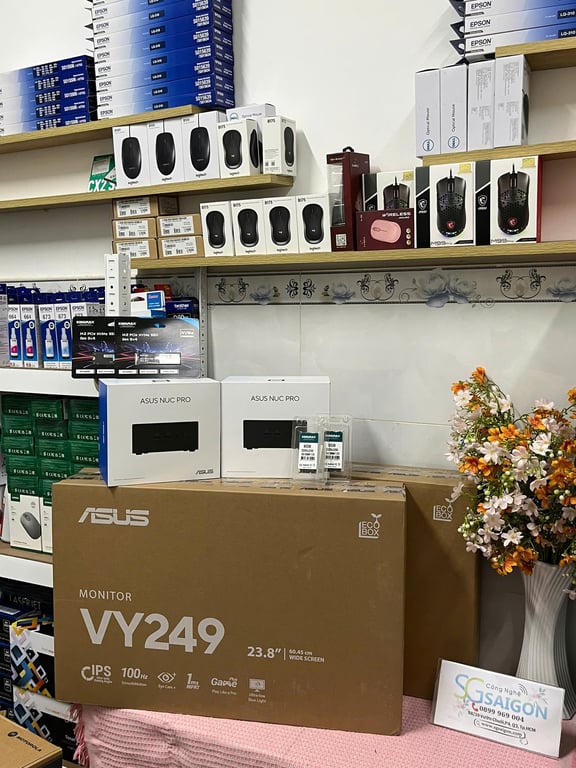 Màn Hình ASUS VY249HF (23.8 inch/ IPS/ FHD/ 100Hz/ 1ms)