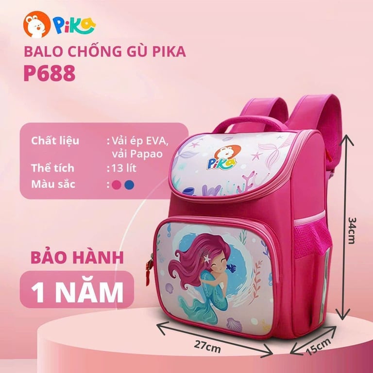BALO CHỐNG GÙ PIKA P688 HÙNG PHÁT