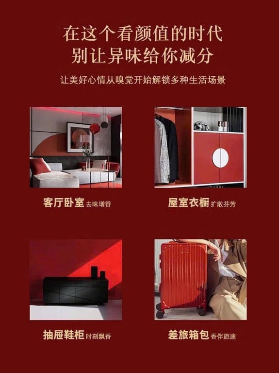 set 3 sáp thơm kèm túi xách phiên bản tết