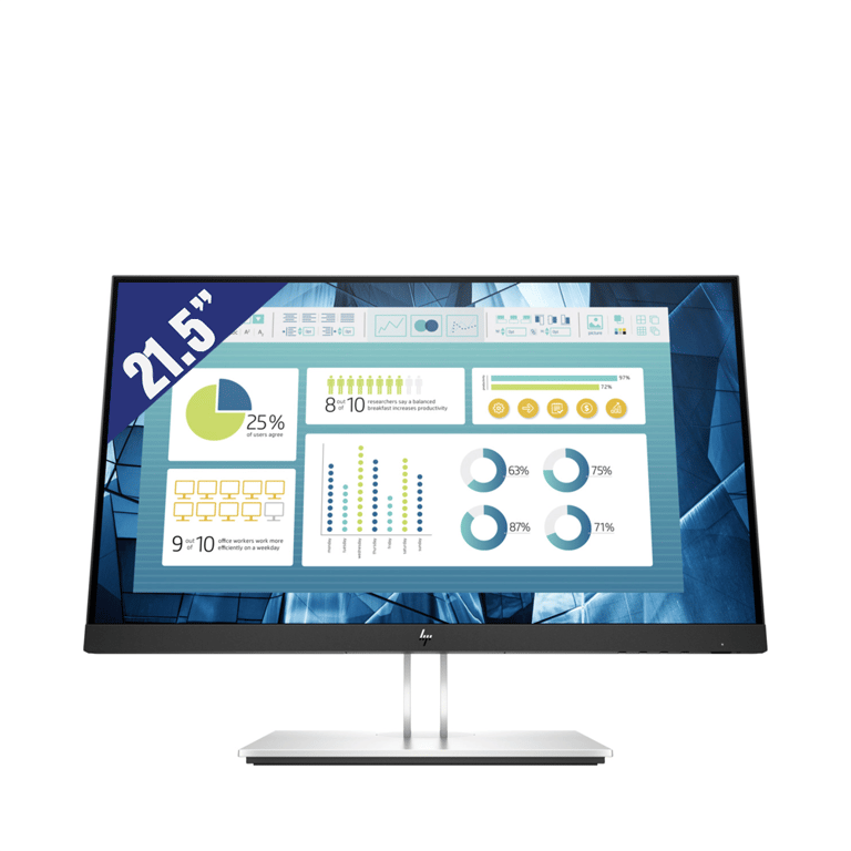 Màn Hình HP E22 21.5-inch G4 FHD Monitor/ FHD/ IPS/VGA/ HDMI/ DP/ USB Type-A/ 250 nits/3Y WTY (9VH72AA)